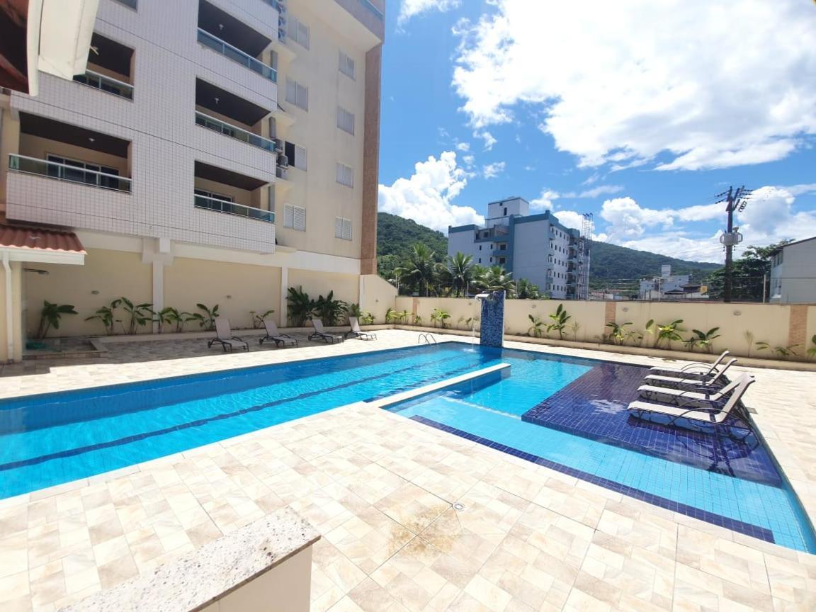 Lindo Apto Com 3 Quartos, Apenas 1 Quadra Da Praia Das Toninhas Appartement Ubatuba Buitenkant foto